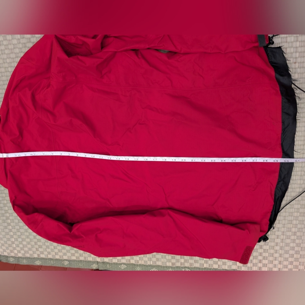 Arc'teryx Hideaway Hood Gore-tex Paclite Shell Jacket Red Men's Size Medium - Picture 7 of 9